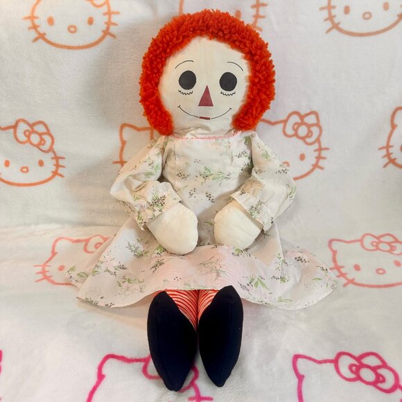 large vintage Raggedy Ann doll - Picture 1 of 4